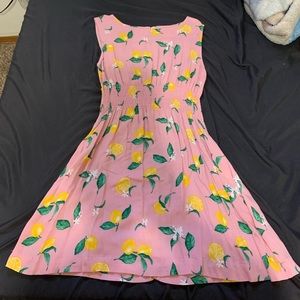 Cute Lemon Dress For Kids